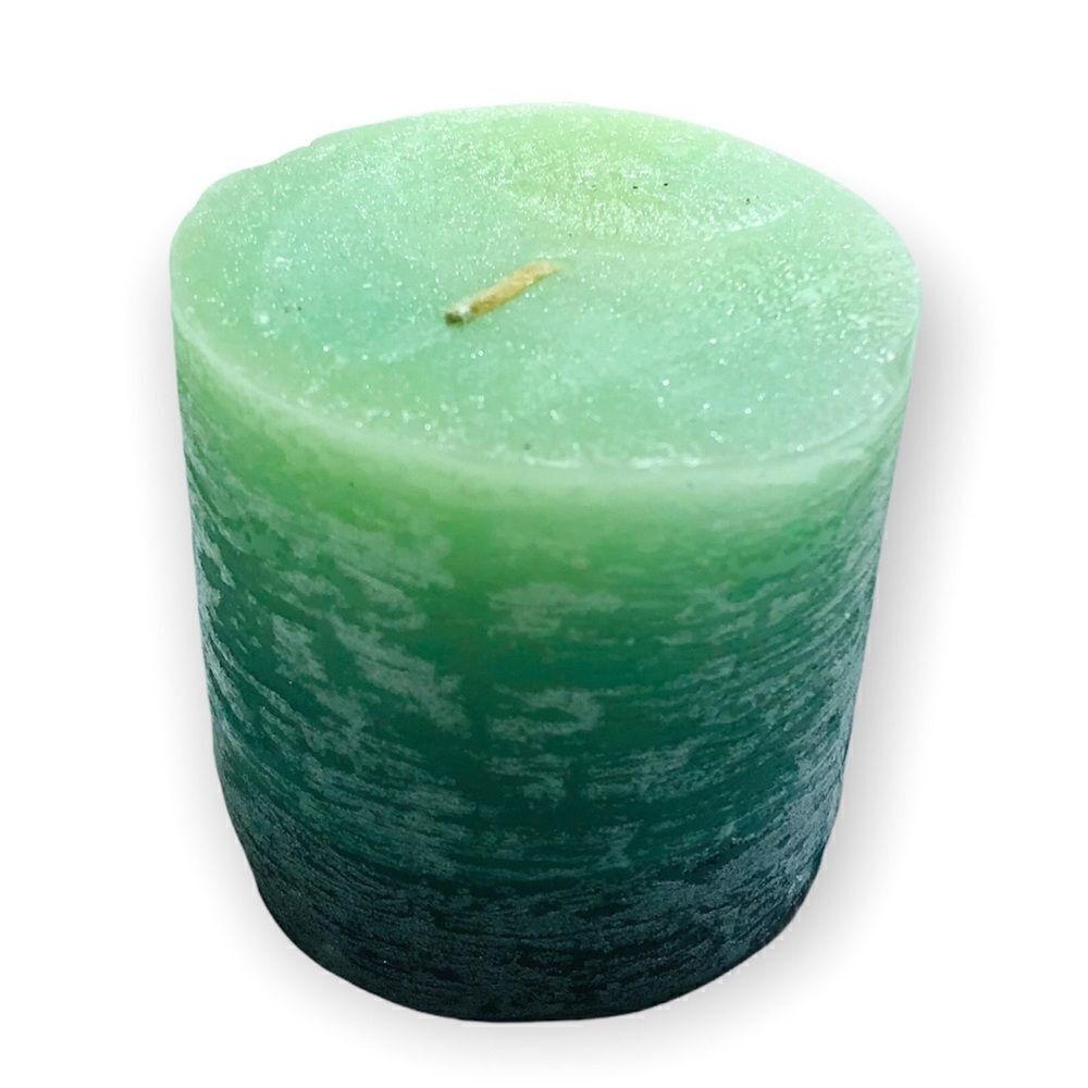 Handcrafted Timber Scented Candle (Green)‎